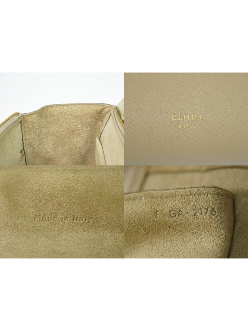 Celine Belt Bag Mini 2-Way Leather Beige - Picture 9 of 9